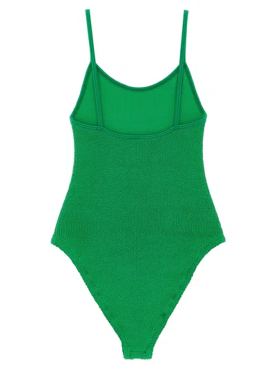 Hunza G Pamela Swim One-piece Swimsuit In Green