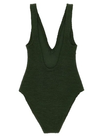 Hunza G Sadie Swim One-piece Swimsuit In Black