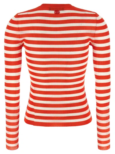 Dolce & Gabbana Striped Viscose Cardigan