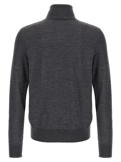 Dsquared2 'd2' Turtleneck Sweater In Black