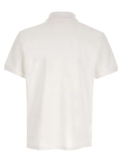 Ami Alexandre Mattiussi Ami De Coeur Polo Shirt In White