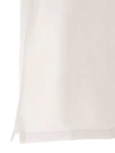 Ami Alexandre Mattiussi Ami De Coeur Polo Shirt In White
