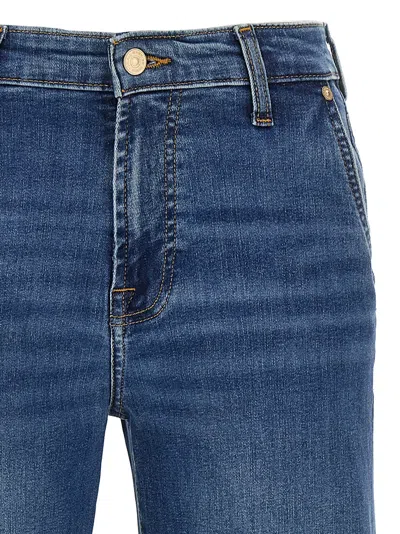 7 For All Mankind Wide-leg High-waist Jeans With Vintage Fading