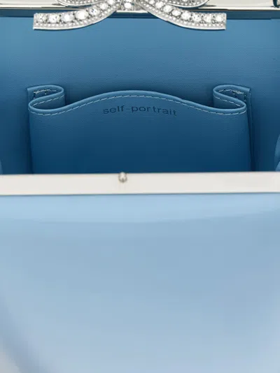 Self-portrait Blue Leather Bag Handbag