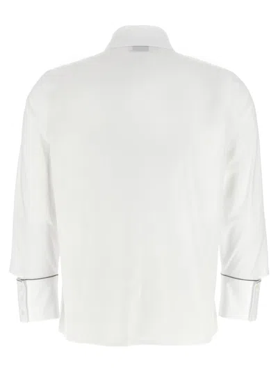 Peserico Collared Neck Shirt With Cuff Detail