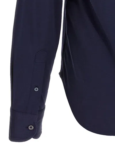 Tom Ford Collared Shirt With Front Pocket And Long Sleeves