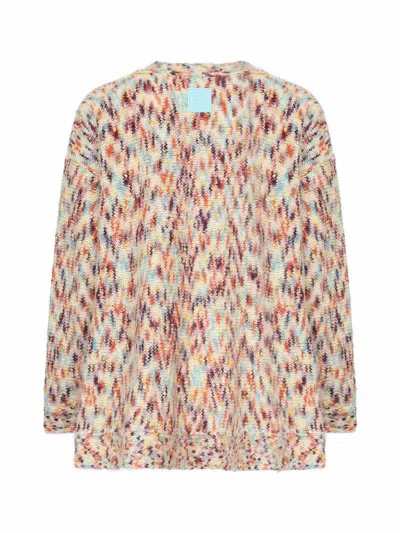 Loewe Multicolor V-neck Cardigan In Multi