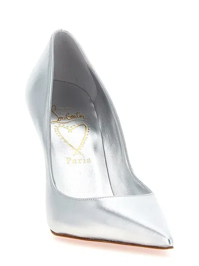 Christian Louboutin With Heel Silver