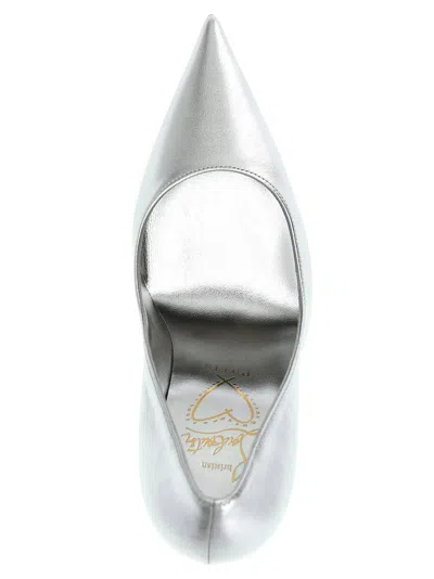 Christian Louboutin With Heel Silver
