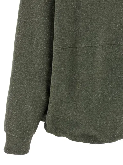 Peserico Sparkle Drawstring Hooded Long Sleeve
