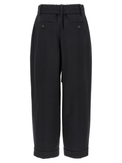 Brunello Cucinelli Belt Wool Pants
