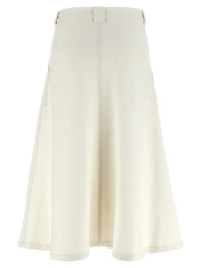Apc Skirt A.p.c. Woman Color White