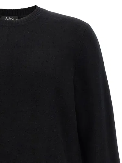 Apc A.p.c. Sweaters In Black