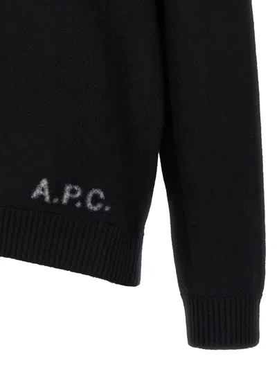 Apc A.p.c. Sweaters In Black