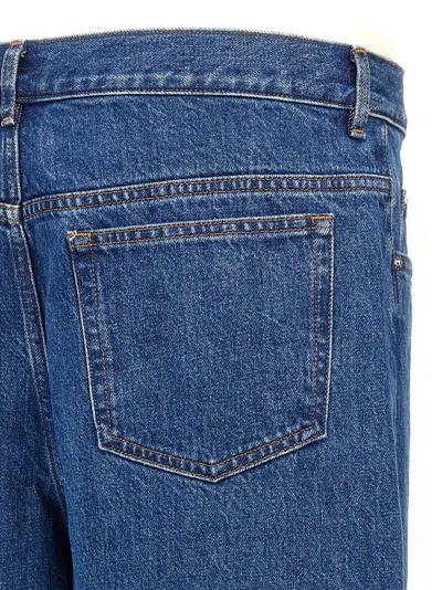 Apc A.p.c. Relaxed Jeans In Blue