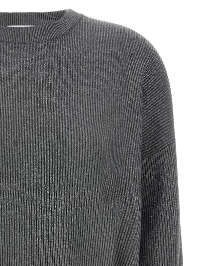 Brunello Cucinelli Sparkling Sweaters And Cardigans Gray