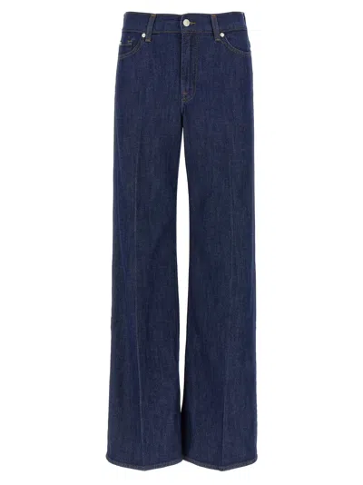 7 For All Mankind Lotta Jeans In Blue