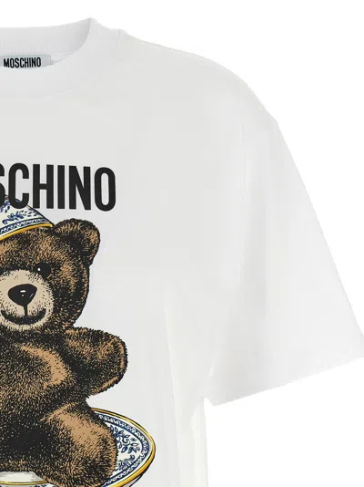 Moschino White Teddy T-shirt