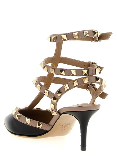 Valentino Garavani Two-tone Leather Rockstud Pumps