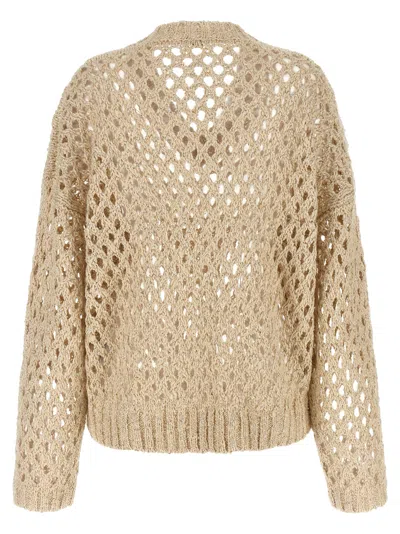 Brunello Cucinelli 'rustic Dazzling Net' Sweater