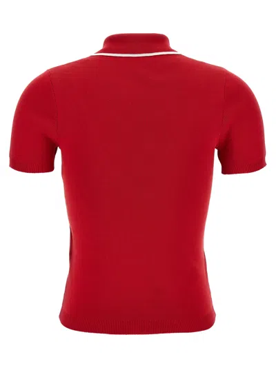 Valentino Top En Coton Avec Cerises En Crochet Femme Paris L