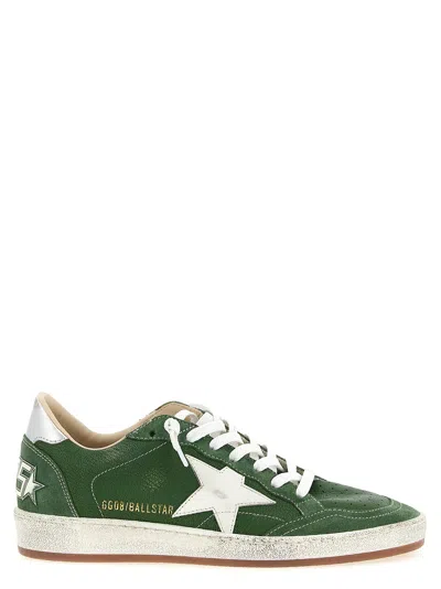 Golden Goose Ball Star Sneakers Green