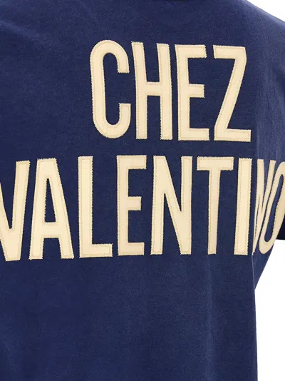 Valentino Crew Neck Graphic And Text Design
