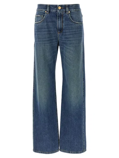 Brunello Cucinelli Contemporary Loose Jeans Blue