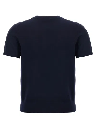 Theory Basic Tee Sweater In Blue