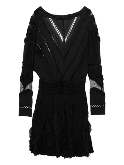 Pre-owned Givenchy Knittted Ruffle Dress