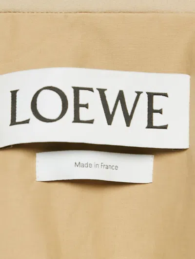 Pre-owned Loewe Pocket-detail Belted Coat