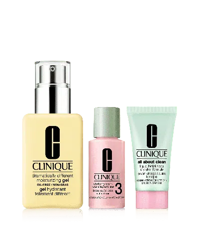 Clinique 3-step Routine Bundle For Oily Combination Skin