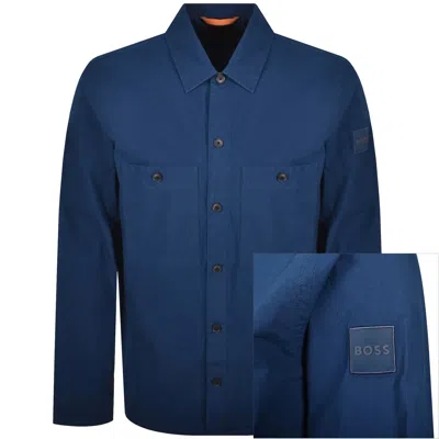 Boss Casual Boss Locky 2 Overshirt Blue