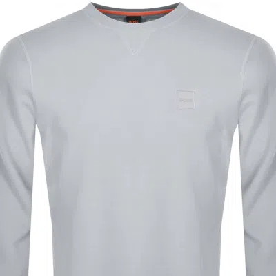 Boss Casual Boss Westart 1 Sweatshirt Light Grey