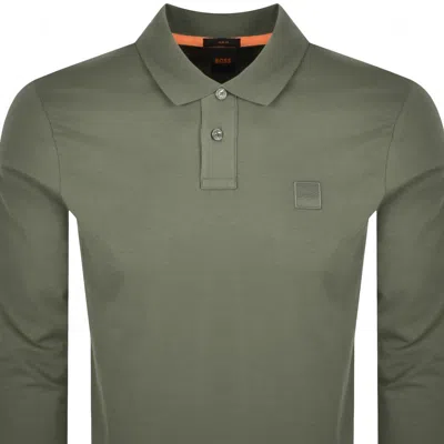 Boss Casual Boss Passerby Polo T Shirt Green
