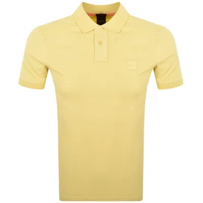 Boss Casual Boss Passenger Polo T Shirt Yellow