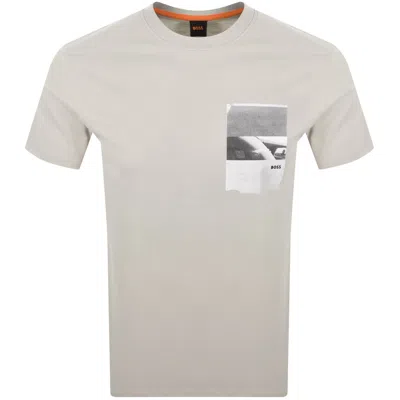 Boss Casual Boss Te Container T Shirt Light Beige