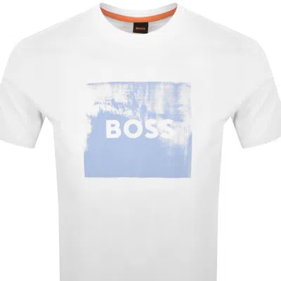 Boss Casual Boss Te Wheel T Shirt White