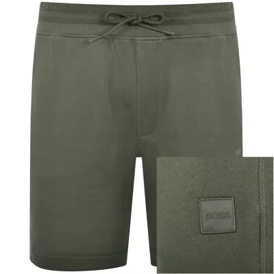 Boss Casual Boss Sewalk Sweat Shorts Green