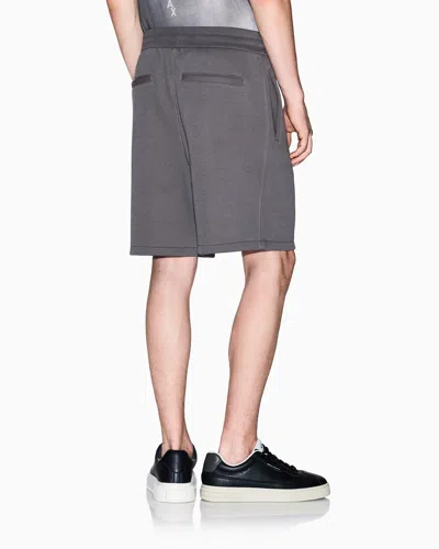 Armani Exchange Bermuda Shorts In Brown