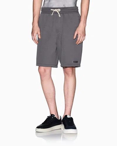Armani Exchange Bermuda Shorts In Brown