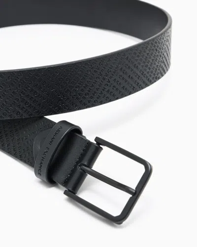 Armani Exchange Belts In Black