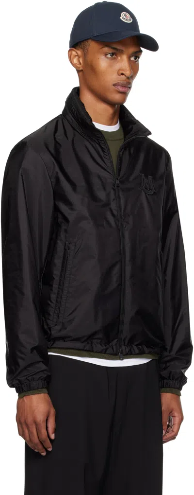 Moncler Black Ouge Jacket In Black