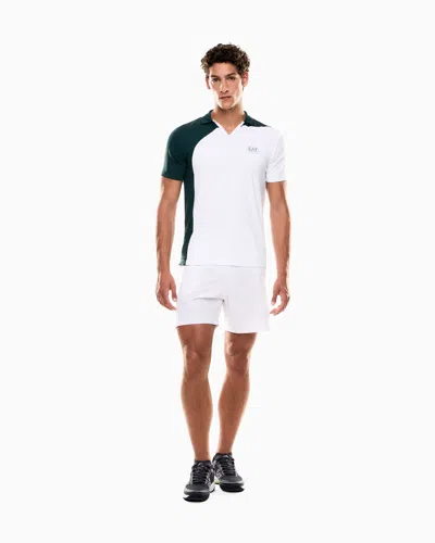 Ea7 Tennis Pro Shorts In Ventus7 Technical Fabric