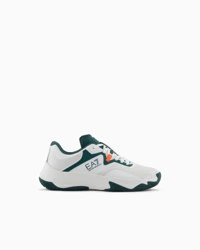 Ea7 Hard Tennis/padel Sneakers In Multi