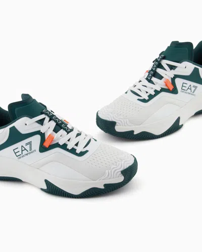 Ea7 Hard Tennis/padel Sneakers In Multi