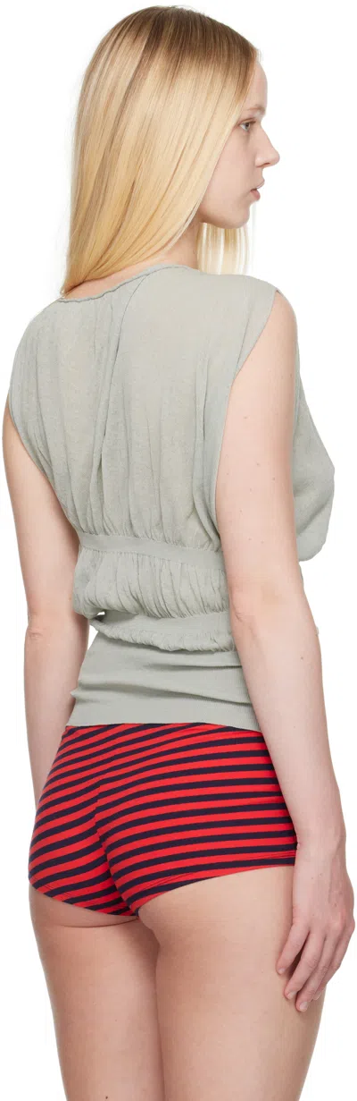 Paloma Wool Gray Alber Tank Top In Green