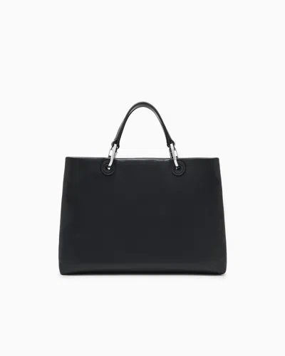 Emporio Armani Nappa-leather Medium Myea Shopper Bag