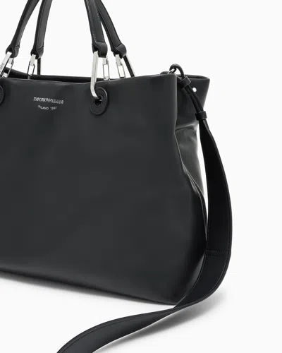 Emporio Armani Nappa-leather Medium Myea Shopper Bag