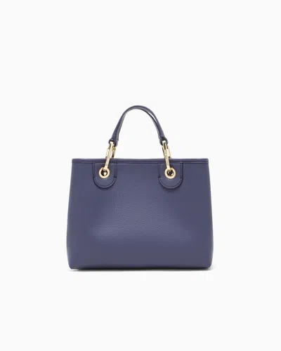 Emporio Armani Small Myea Shopper Bag With Deer Print